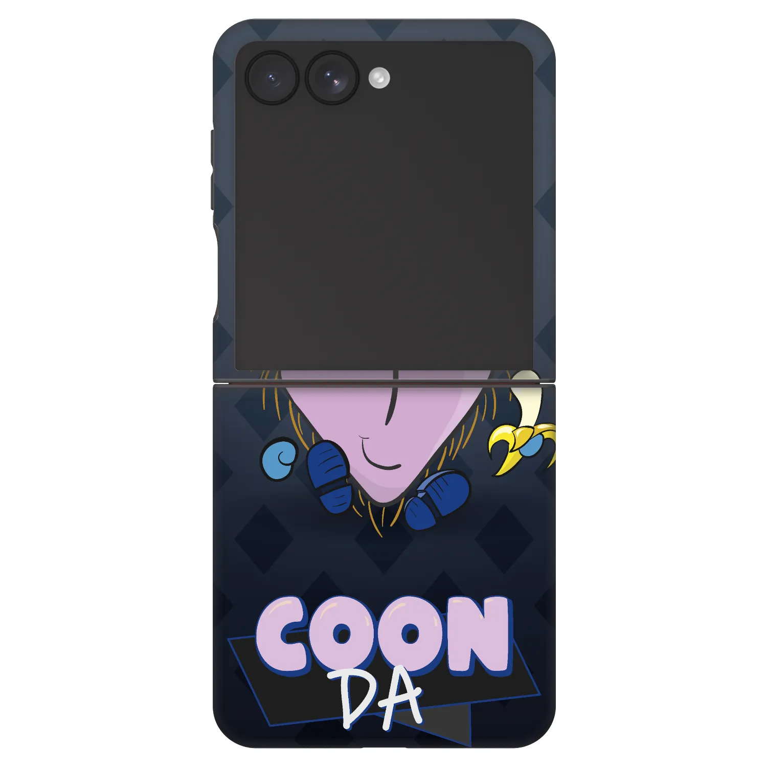 Picasee Fashion Case pre Samsung Galaxy Z Flip7 5G - COONDA chlupatka - tmavá