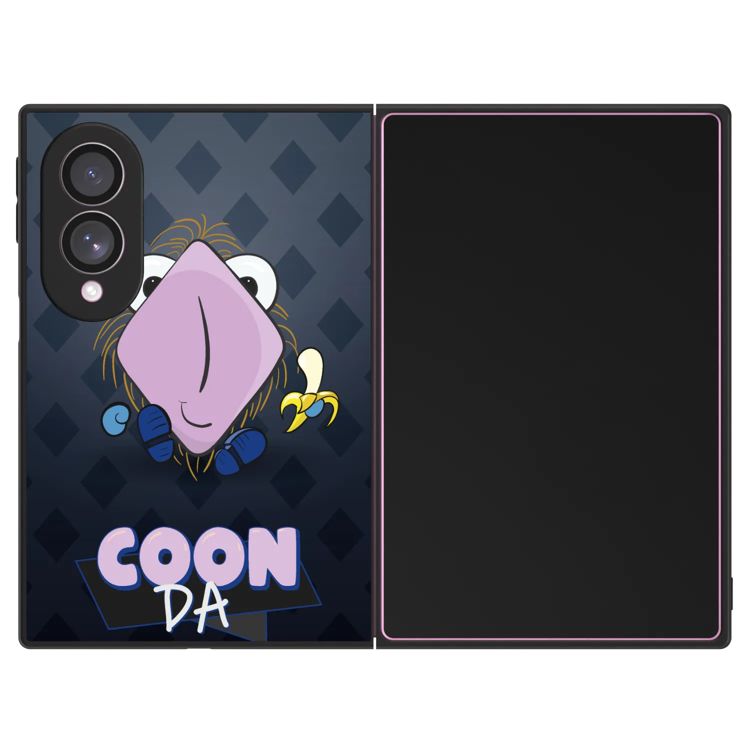 Picasee ULTIMATE CASE pro Samsung Galaxy Z Fold8 5G - COONDA chlupatka - tmavá