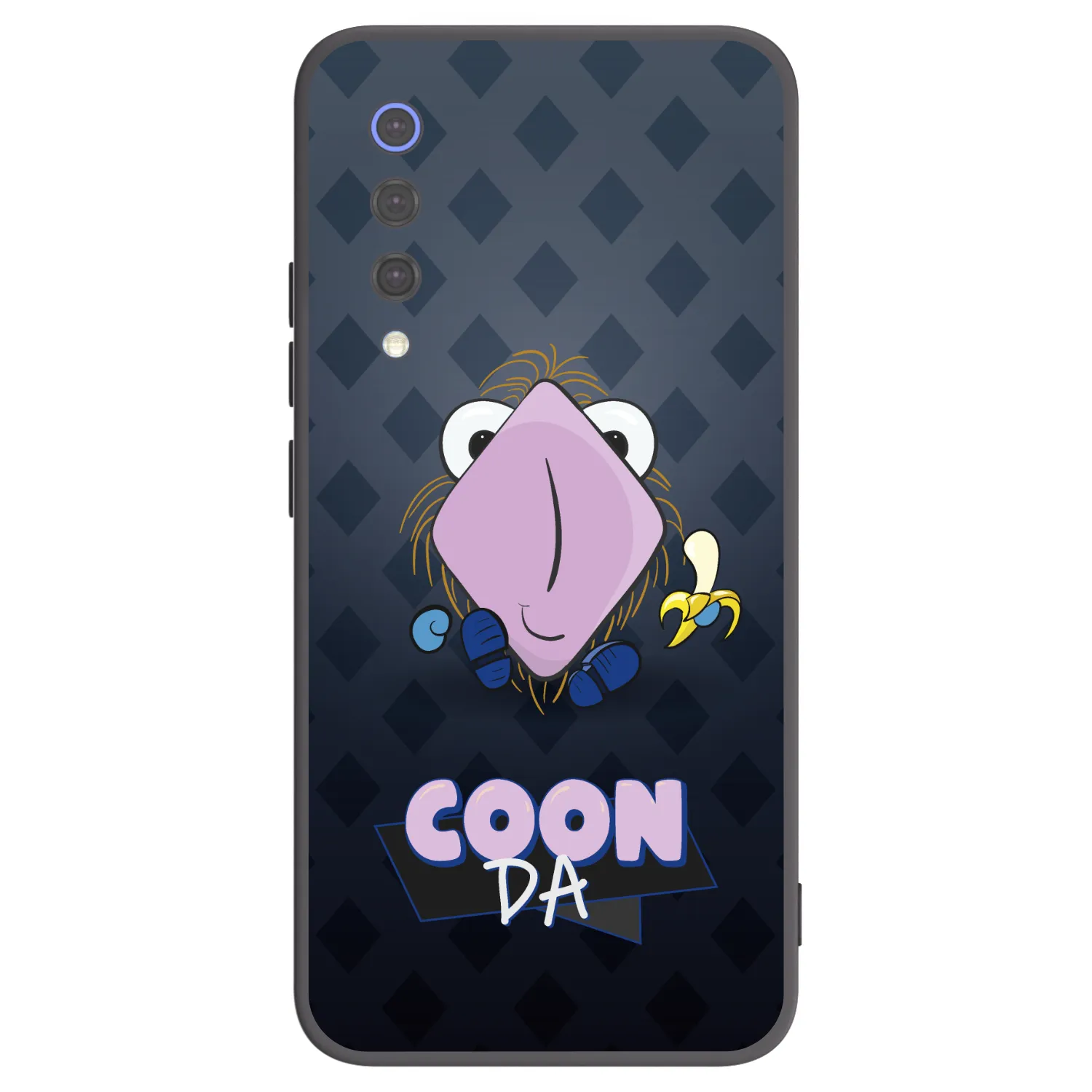 Picasee silikónový čierny obal pre Xiaomi Mi 9 SE - COONDA chlupatka - tmavá