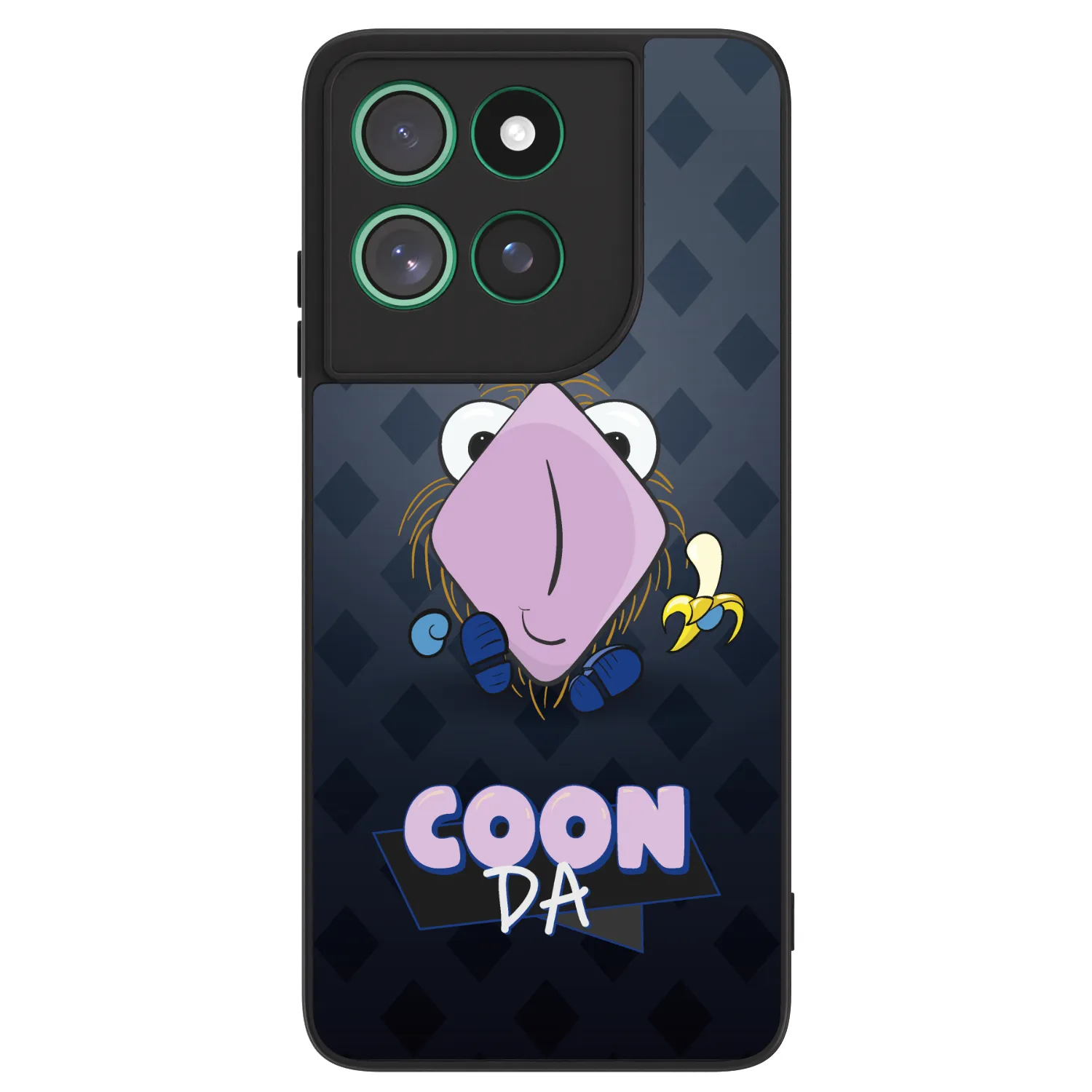 Picasee ULTIMATE CASE pro Motorola Moto G57 Power - COONDA chlupatka - tmavá