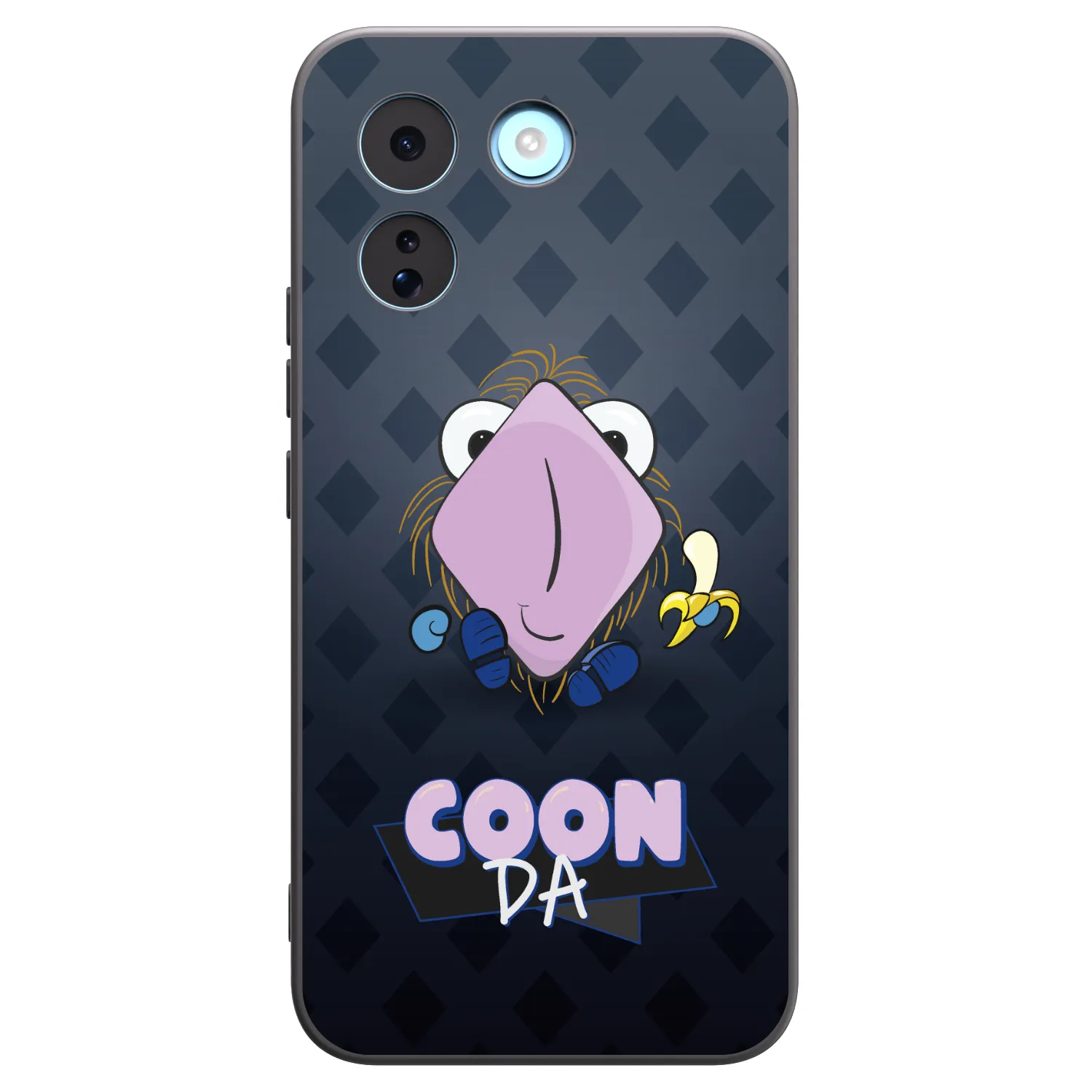Picasee silikónový čierny obal pre Xiaomi Redmi Note 17 Pro MAX 5G - COONDA chlupatka - tmavá