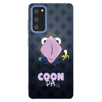 Picasee silikónový prehľadný obal pre Samsung Galaxy S20 FE - COONDA chlupatka - tmavá