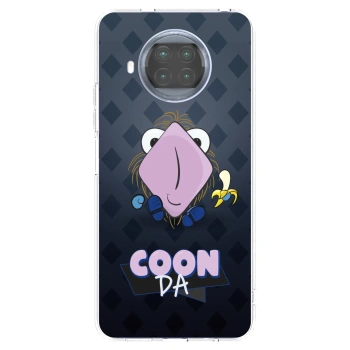 Picasee silikónový prehľadný obal pre Xiaomi Mi 10T Lite - COONDA chlupatka - tmavá