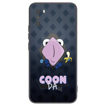 Picasee silikónový čierny obal pre Xiaomi Poco M3 - COONDA chlupatka - tmavá