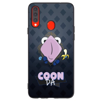 Obal pre Samsung Galaxy A20s - COONDA chlupatka - tmavá