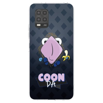 Picasee silikónový prehľadný obal pre Xiaomi Mi 10 Lite - COONDA chlupatka - tmavá