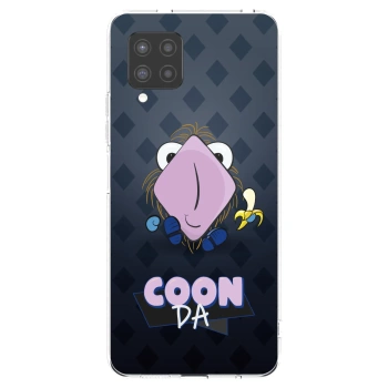 Picasee silikónový prehľadný obal pre Samsung Galaxy A42 A426B - COONDA chlupatka - tmavá