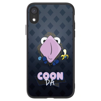 Picasee ULTIMATE CASE pro Apple iPhone XR - COONDA chlupatka - tmavá