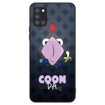 Obal pre Samsung Galaxy A21s - COONDA chlupatka - tmavá