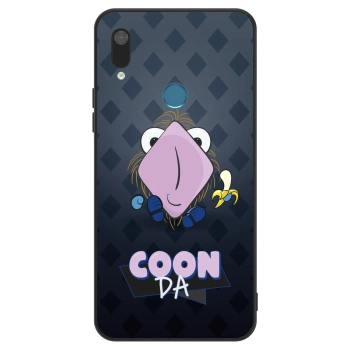 Obal pre Huawei Y7 2019 - COONDA chlupatka - tmavá