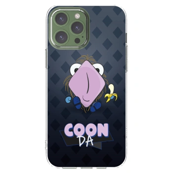 Picasee silikónový prehľadný obal pre Apple iPhone 13 Pro Max - COONDA chlupatka - tmavá