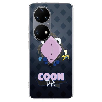 Obal pre Huawei P50 - COONDA chlupatka - tmavá