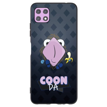 Picasee silikónový čierny obal pre Samsung Galaxy A22 A226B 5G - COONDA chlupatka - tmavá