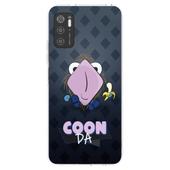 Picasee silikónový prehľadný obal pre Xiaomi Poco M3 Pro 5G - COONDA chlupatka - tmavá