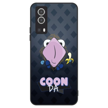 Obal pre Vivo Y72 5G - COONDA chlupatka - tmavá