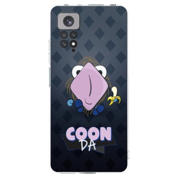 Picasee silikónový prehľadný obal pre Xiaomi Redmi Note 11S 4G - COONDA chlupatka - tmavá