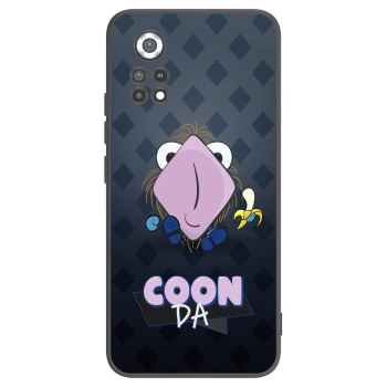 Picasee silikónový čierny obal pre Xiaomi Poco X4 Pro 5G - COONDA chlupatka - tmavá
