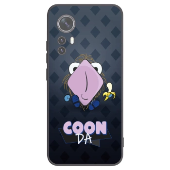 Picasee silikónový čierny obal pre Xiaomi 12 - COONDA chlupatka - tmavá