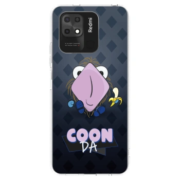 Picasee silikónový prehľadný obal pre Xiaomi Redmi 10C - COONDA chlupatka - tmavá
