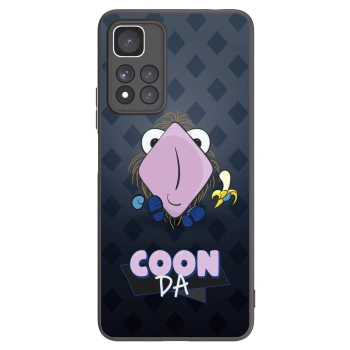 Picasee silikónový čierny obal pre Xiaomi Redmi Note 11 Pro+ 5G - COONDA chlupatka - tmavá