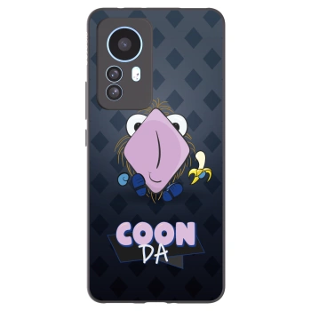 Picasee silikónový čierny obal pre Xiaomi 12T Pro - COONDA chlupatka - tmavá