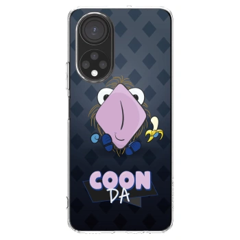 Picasee silikónový prehľadný obal pre Honor X7 - COONDA chlupatka - tmavá