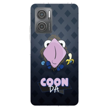 Picasee silikónový prehľadný obal pre Xiaomi Redmi 10 5G - COONDA chlupatka - tmavá
