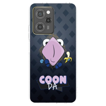 Picasee silikónový prehľadný obal pre Xiaomi Poco X5 Pro - COONDA chlupatka - tmavá