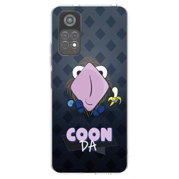 Picasee silikónový prehľadný obal pre Xiaomi Redmi Note 11S 5G - COONDA chlupatka - tmavá