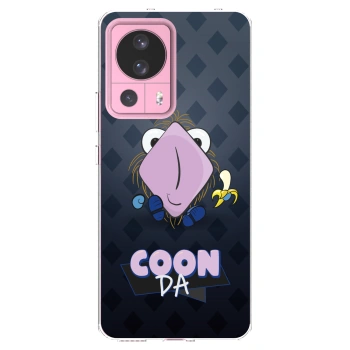 Picasee silikónový prehľadný obal pre Xiaomi 13 Lite - COONDA chlupatka - tmavá