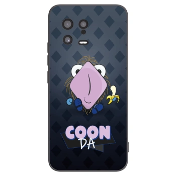 Picasee silikónový čierny obal pre Xiaomi 13 - COONDA chlupatka - tmavá