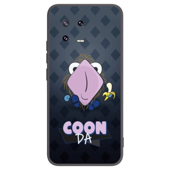 Picasee silikónový čierny obal pre Xiaomi 13 Pro - COONDA chlupatka - tmavá