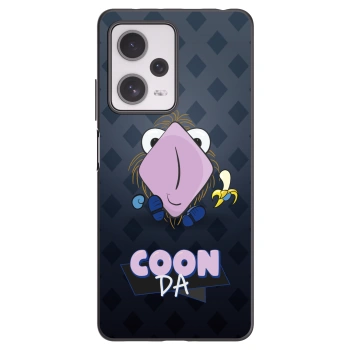 Picasee silikónový čierny obal pre Xiaomi Redmi Note 12 Pro+ 5G - COONDA chlupatka - tmavá