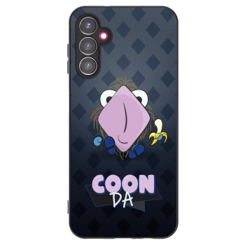 Picasee silikónový čierny obal pre Samsung Galaxy A14 5G A146P - COONDA chlupatka - tmavá