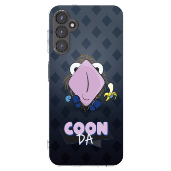 Picasee silikónový prehľadný obal pre Samsung Galaxy A14 5G A146P - COONDA chlupatka - tmavá