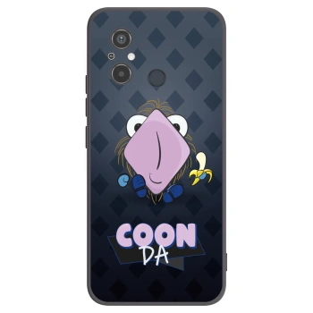 Picasee silikónový čierny obal pre Xiaomi Redmi 12C - COONDA chlupatka - tmavá