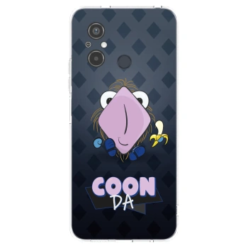 Picasee silikónový prehľadný obal pre Xiaomi Redmi 12C - COONDA chlupatka - tmavá