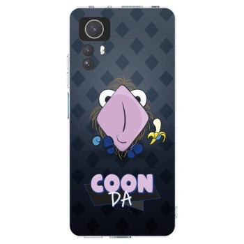Picasee silikónový prehľadný obal pre Xiaomi Redmi Note 12S - COONDA chlupatka - tmavá