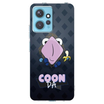 Picasee silikónový prehľadný obal pre Xiaomi Redmi Note 12 4G - COONDA chlupatka - tmavá