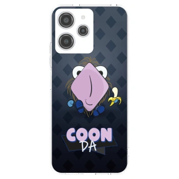 Picasee silikónový prehľadný obal pre Xiaomi Redmi 12 4G - COONDA chlupatka - tmavá