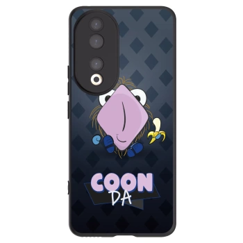 Picasee silikónový čierny obal pre Honor 90 5G - COONDA chlupatka - tmavá