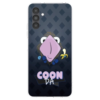 Picasee silikónový prehľadný obal pre Samsung Galaxy A04s A047F - COONDA chlupatka - tmavá