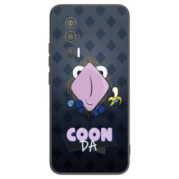 Picasee silikónový čierny obal pre Xiaomi Poco F5 Pro 5G - COONDA chlupatka - tmavá