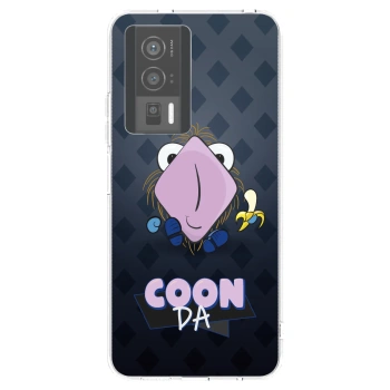 Picasee silikónový prehľadný obal pre Xiaomi Poco F5 Pro 5G - COONDA chlupatka - tmavá