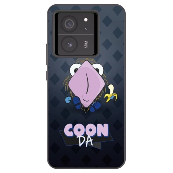 Picasee silikónový čierny obal pre Xiaomi 13T Pro - COONDA chlupatka - tmavá