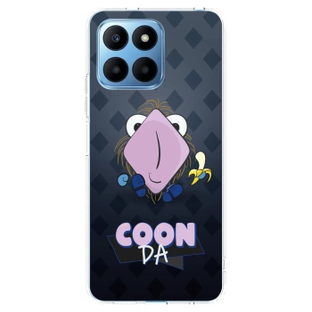 Picasee silikónový prehľadný obal pre Honor 70 Lite - COONDA chlupatka - tmavá