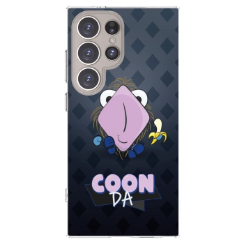 Picasee silikónový prehľadný obal pre Samsung Galaxy S24 Ultra S928B 5G - COONDA chlupatka - tmavá