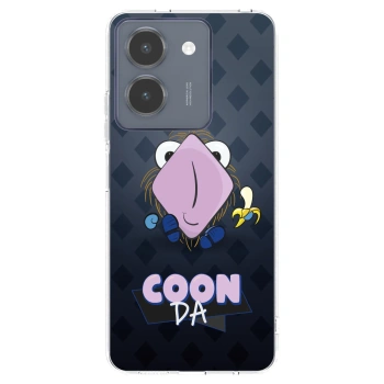 Obal pre Vivo Y36 4G - COONDA chlupatka - tmavá