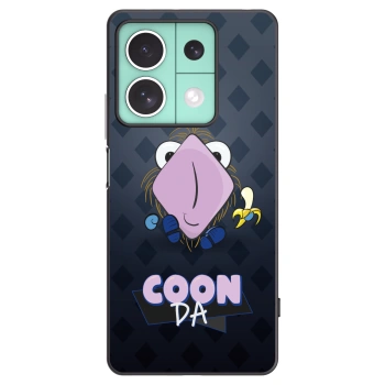Picasee silikónový čierny obal pre Xiaomi Redmi Note 13 5G - COONDA chlupatka - tmavá