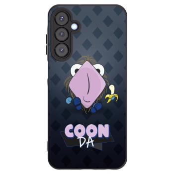 Picasee silikónový čierny obal pre Samsung Galaxy A25 A256B 5G - COONDA chlupatka - tmavá